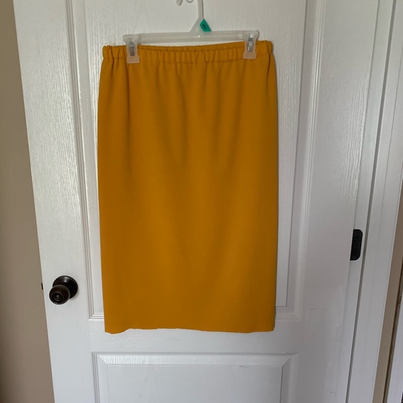 Unbranded Dresses & Skirts - Mustard Straight Skirt